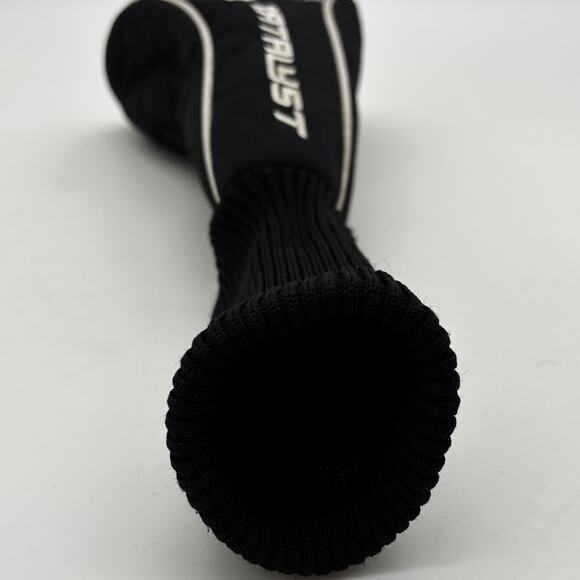 Acuity Catalyst Golf Club Headcover Driver Black Tail Sock Black Golfing Sports - Picture 5 of 8